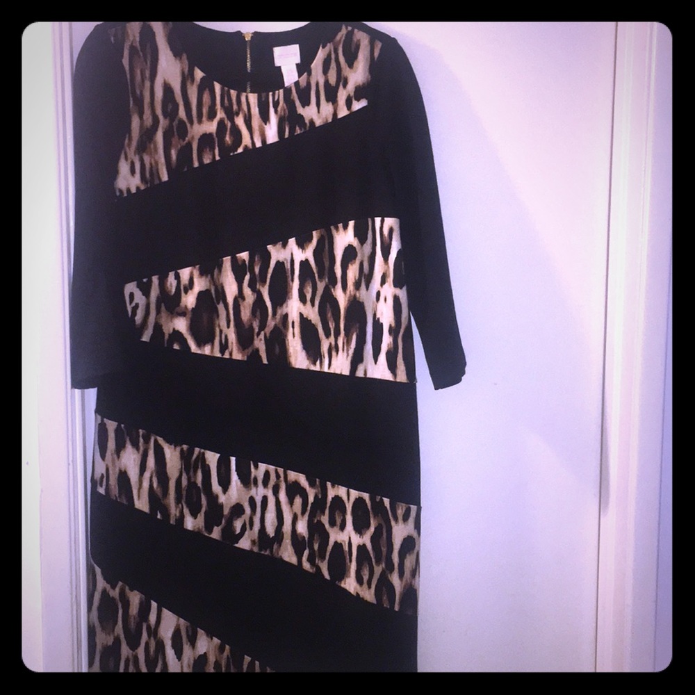 Chico’s leopard print Dress!